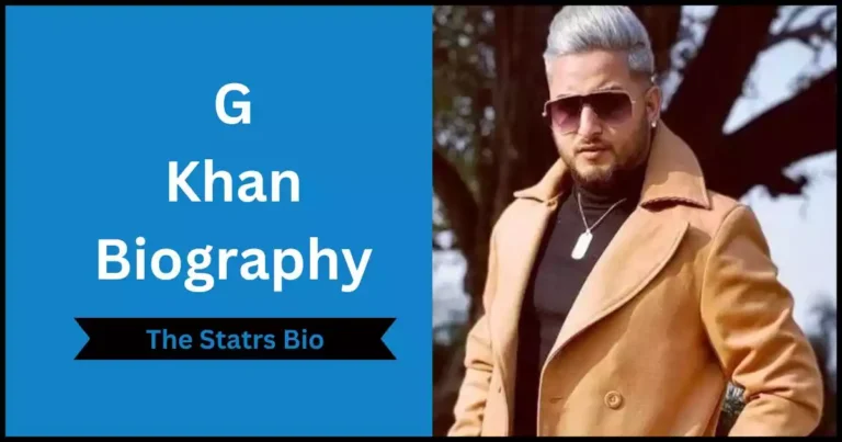 G Khan Biography