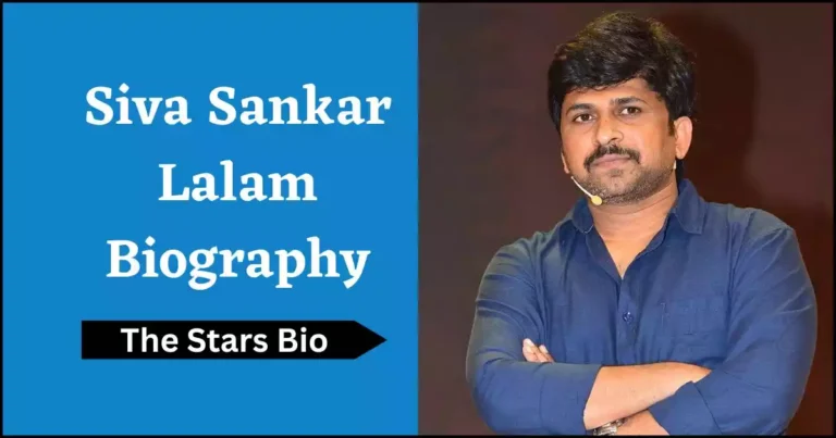 Siva Sankar Lalam Biography