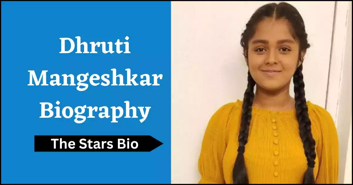 Dhruti Mangeshkar Biography