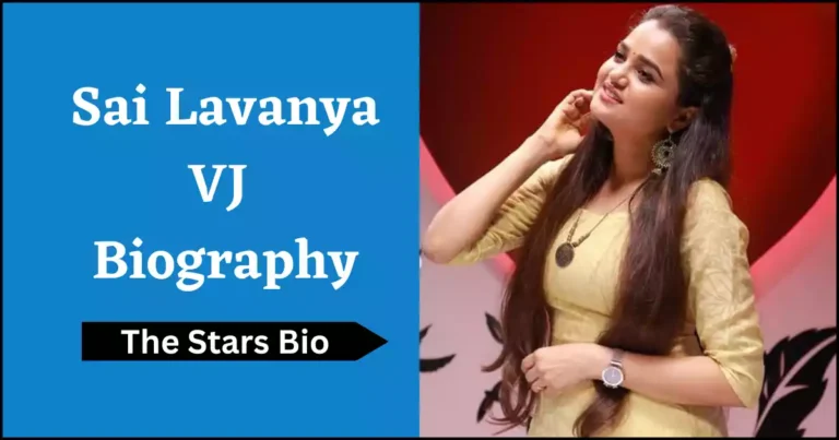 Sai Lavanya VJ Biography