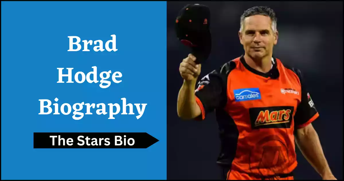 Brad Hodge Biography