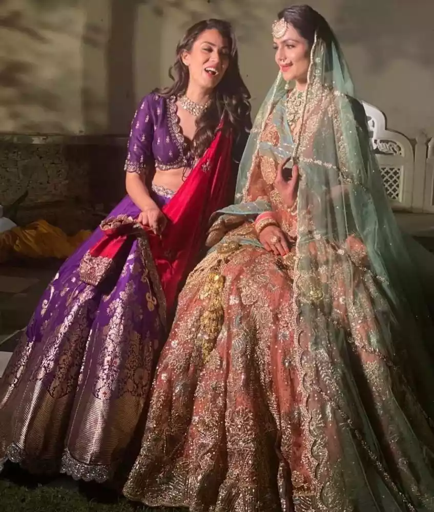 Mira Rajput Wedding Lehenga