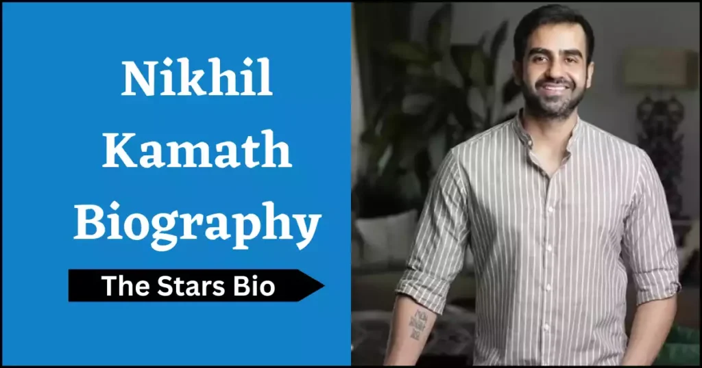Nikhil Kamath Biography