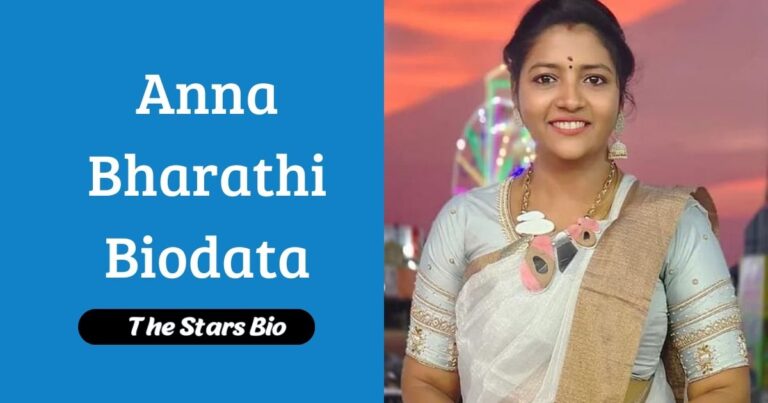 Anna Bharathi Biodata