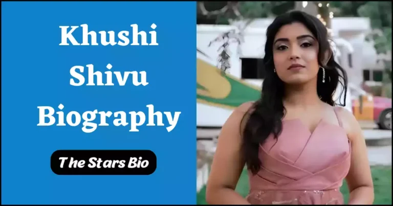 Khushi Shivu Biography